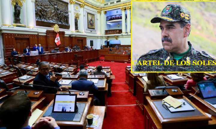 Congreso declara al ‘Cartel de los soles’ como organización terrorista