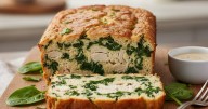 Budín de espinaca y pollo: versátil y nutritivo, perfecto para cenas rápidas y almuerzos