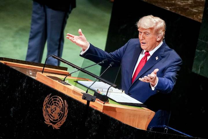 Trump vuelve a la Asamblea General cuestionando a la ONU “las palabras vacías no resuelven la guerra”