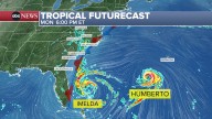 Tropical Storm Imelda: Tracking the storm's path