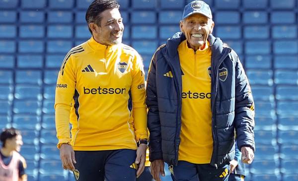 Boca: Miguel Russo dirigió la práctica de este martes