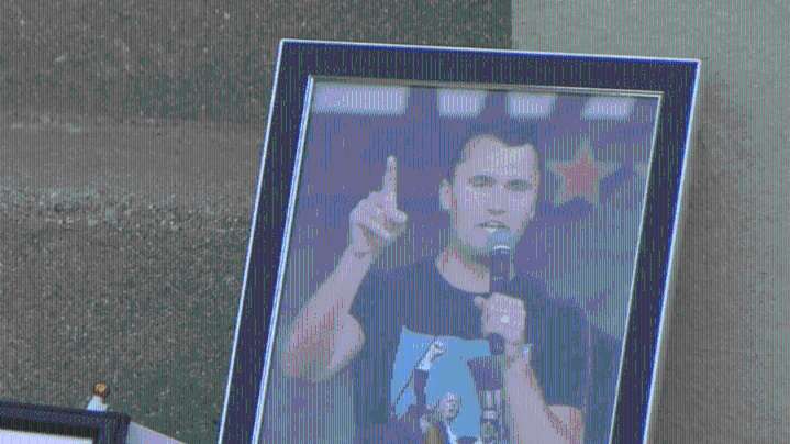 Rally held in honor of Charlie Kirk in Dubois County
