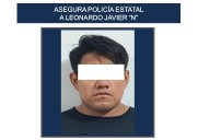 Leonardo Javier capturado por robo