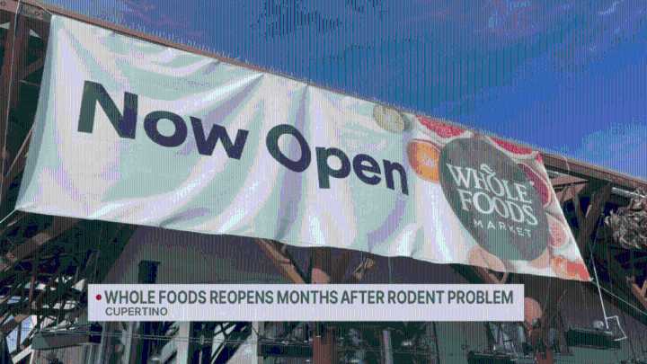 Cupertino Whole Foods reopens today after being closed from vermin infestation
