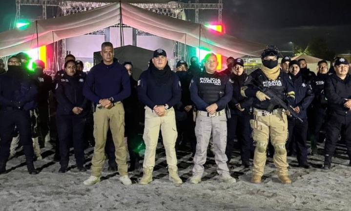 Saldo blanco en la Feria Regional de Chalchicomula 2025 con apoyo de la Policía Auxiliar