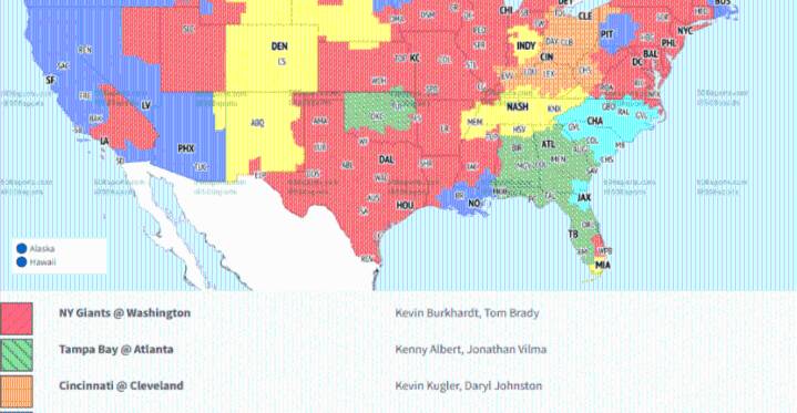 NFL Week 1: Seahawks vs. 49ers TV coverage map and commentators