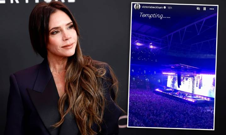 Victoria Beckham teases Spice Girls reunion after seeing Oasis