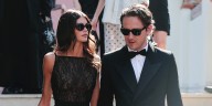 Kaia Gerber & Boyfriend Lewis Pullman Display Cute PDA at ‘The Testament of Ann Lee’ Venice Red Carpet Premiere | 2025 Venice Film Festival, Kaia Gerber, Lewis Pullman, Movies, The Testament of Ann Le