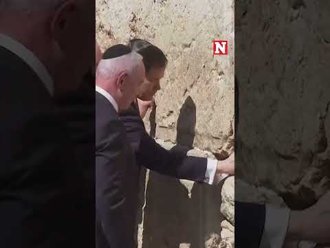 Rubio And Netanyahu Visit The Western Wall In Jerusalem