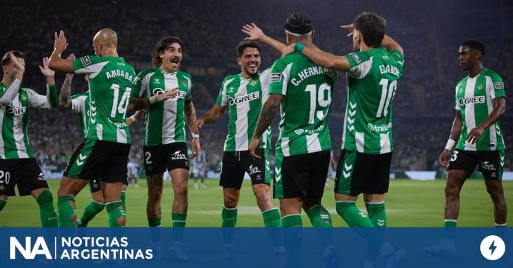 Betis volvió al triunfo ante Real Sociedad en La Liga