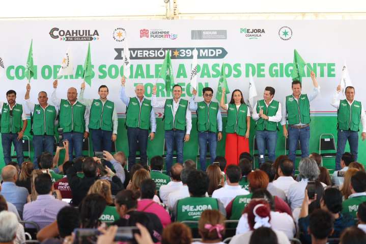 Más seguridad y obras sociales para Coahuila: Manolo