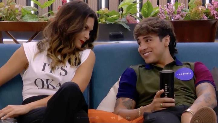 Matías Ochoa le coquetea a Angélica Celaya en Top Chef VIP