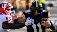 Mark Gronowski injury update, Iowa football QB hurt vs Indiana