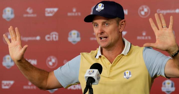 Justin Rose is 45 and back for another Ryder Cup