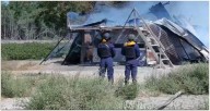 Ecuador: la Armada destruyó una base criminal en el Golfo de Guayaquil vinculada al narcotráfico