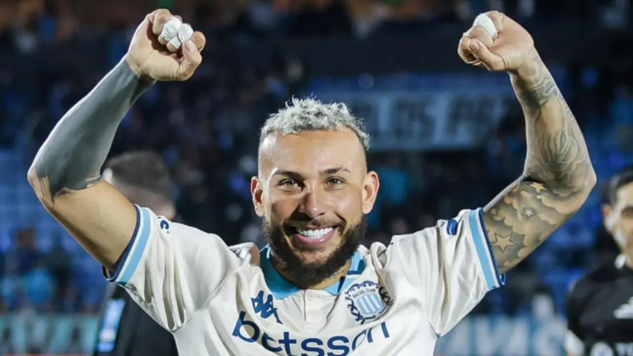 Duván Vergara y un nuevo grito de gol con Racing: vea acá su anotación a Huracán