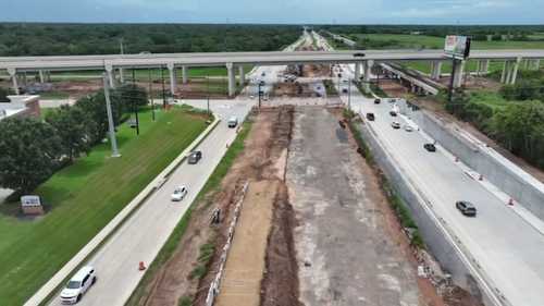 Road construction project on US 90A in Fort Bend County enters new phase