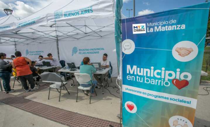 “Municipio en tu Barrio” llega a San Justo y González Catán