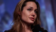 Angelina Jolie tears up while discussing late mother in emotional moment