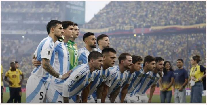 Argentina, sin Lionel Messi, selló su participación en las Eliminatorias con una derrota