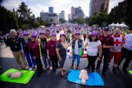 Ciudad organiza clase masiva de primeros auxilios y RCP con motivo del 19 de septiembre