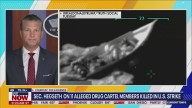 Hegseth on alleged cartel members killed in strike