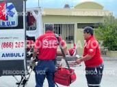 Ciclista termina con la cabeza vendada tras ser embestido por auto en Monclova