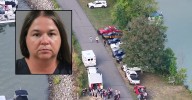 Mom accused of forcing husband and son to drown themselves in lake now booked for murder