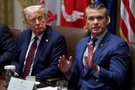 Trump says he will tell U.S. military leaders ‘we love them’