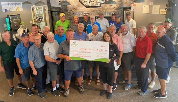 Senior Men's League caddies more funds for WGC irrigation project