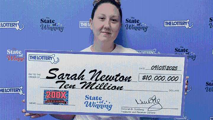 Mass. woman wins $10 million on scratch ticket