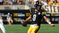 Steelers’ Aaron Rodgers lays a stinker under pressure vs. Seahawks