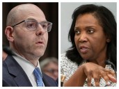 Two Fed governors, one Trump tried to oust and her replacement, both show up for key meeting