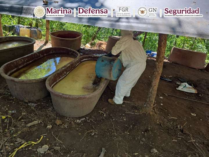 Decomisan 21 toneladas se metanfetamina en Durango