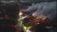 Camden DeRoyal Textile building fire causes historic mill collapse