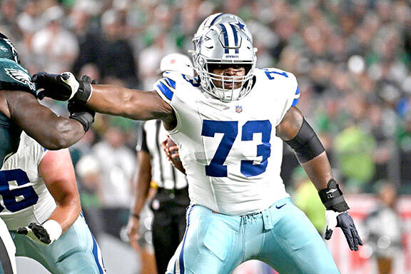 Cowboys’ Tyler Smith signs $96M extension, best ever for a guard