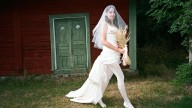This Swedish Bride’s Three Wedding Looks Delivered Fashion, Fantasy, and Fun