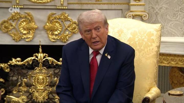 Trump dice que está "muy decepcionado" con Putin por prolongar la guerra