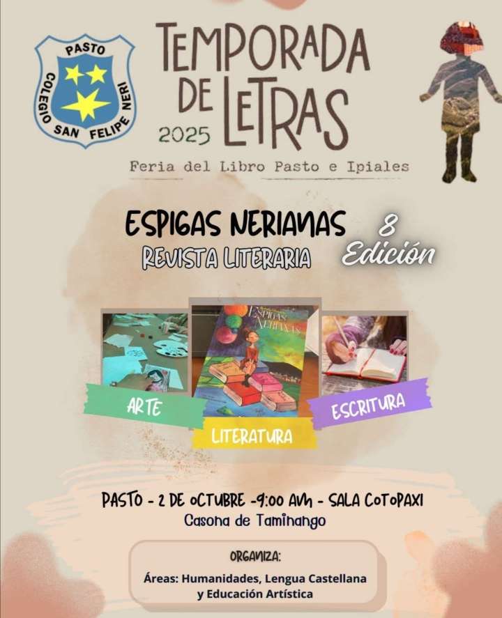 Espigas Nerianas en la Feria del Libro 2025! Revista Literaria es Reconocida como Experiencia Significativa