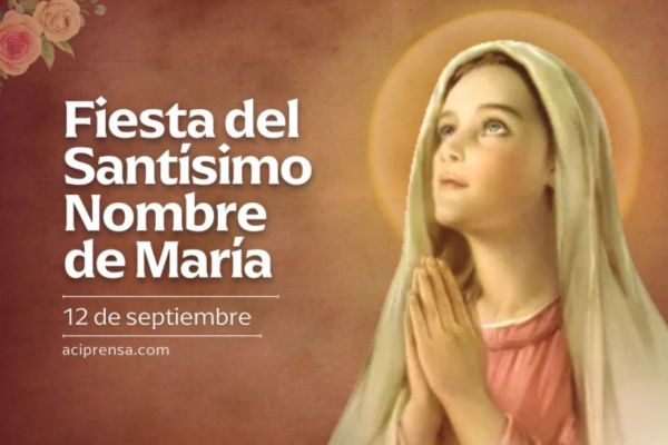 Hoy es la Fiesta del Santísimo Nombre de María, “que nos da valentía para seguir adelante”