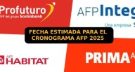 📅 Cronograma del retiro AFP 2025 de 4 UIT: fechas aproximadas para acceder a los S/ 21.400
