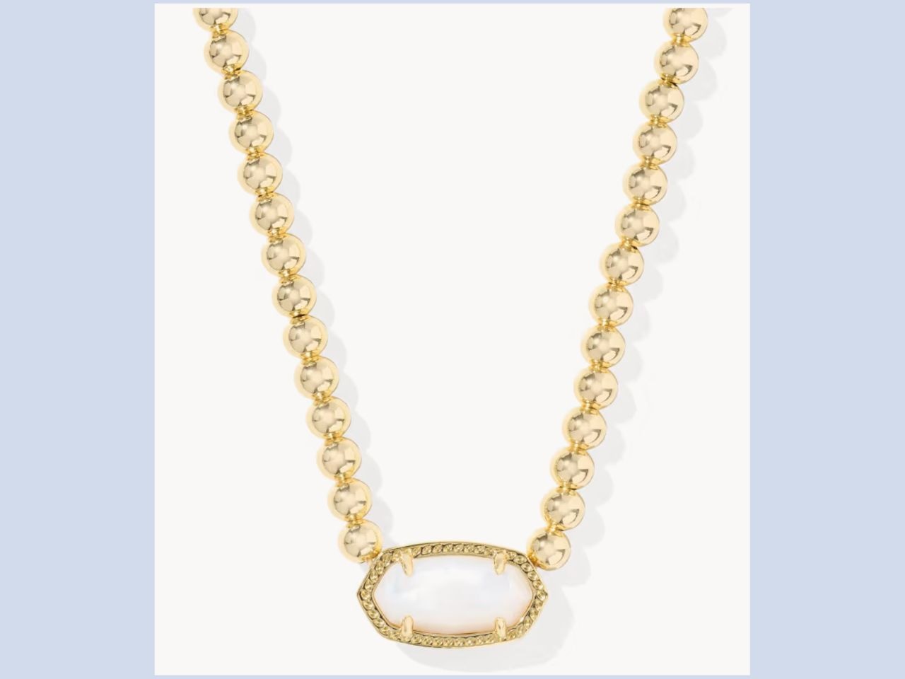 Kendra Scott’s fan-favorite Elisa Gold Beaded Necklace is now under $60