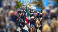 Celebra Agualeguas 350 años de su fundación con cabalgata y música