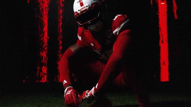 Nebraska football unveils all-red alternate uniform