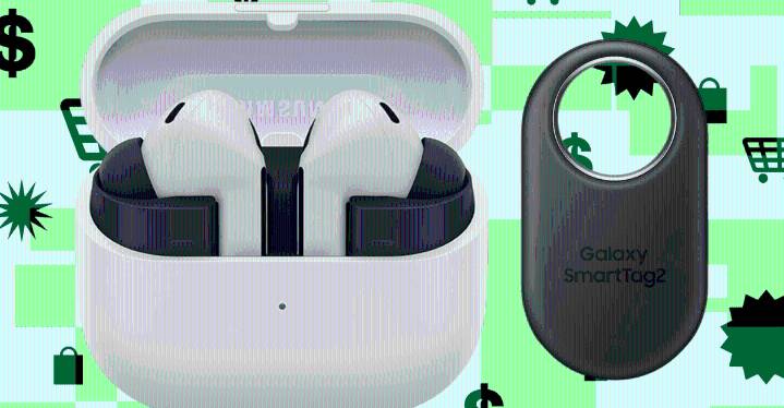 Samsung’s latest Galaxy earbuds come with a free Galaxy SmartTag2 tracker