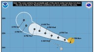 Kiko forecast to pass north of Hawaii. See path, storm tracker.