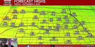 The cool weather continues today, but our weather pattern is about to change