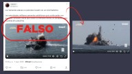 No es un ataque actual de Yemen a un petrolero israelí, son imágenes de 2024