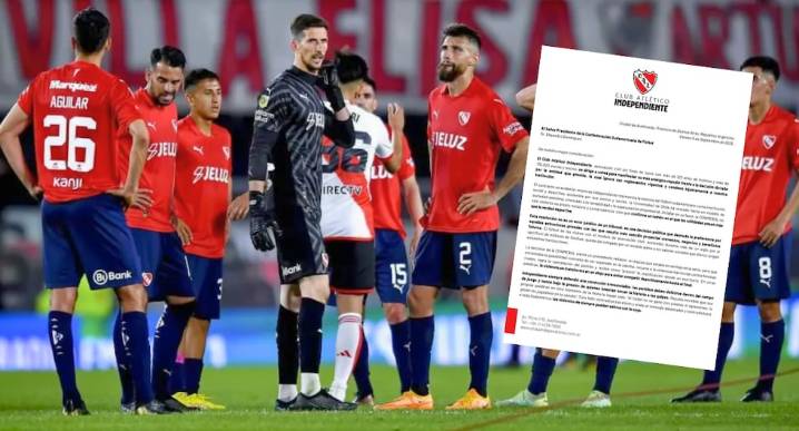¡Eliminen todo! El insólito pedido de Independiente tras el fallo de CONMEBOL a favor de U de Chile