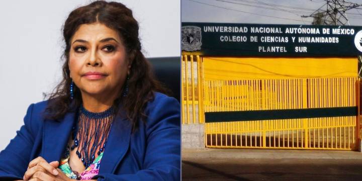 Clara Brugada lamenta el ataque ocurrido en el CCH Sur y asegura que la Fiscalía de CDMX ya investiga